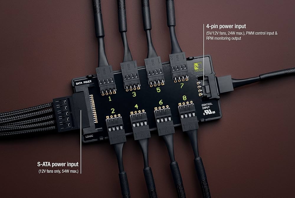 Noctuaファン+HUB+ケーブルまとめ 美品 即決 Noctuaファン+HUB+ケーブルまとめ 美品 即決
